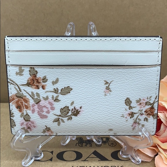 COACH Card Case imitation gold/chalk multi - Picture 8 of 16